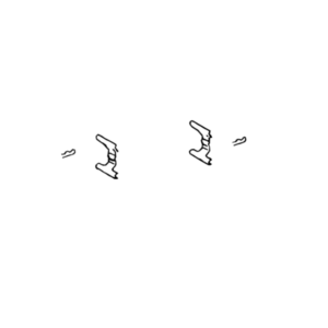 Lexus LS Phase 3 Front Brake Pad Fitting Kit