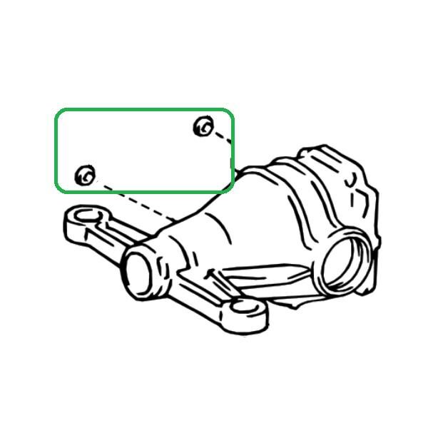 Lexus LS430 Differential Plug Gasket — 1215710010 LSP3