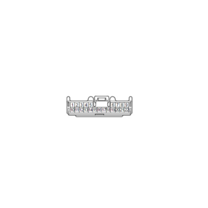Lexus LS Phase 2 Instrument Cluster Connector Housing