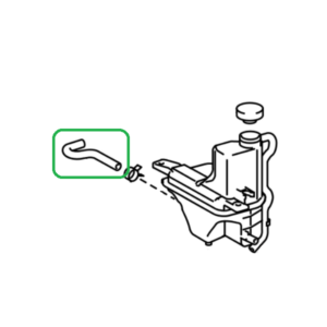 Lexus IS-F Radiator Reserve Tank Outlet Hose