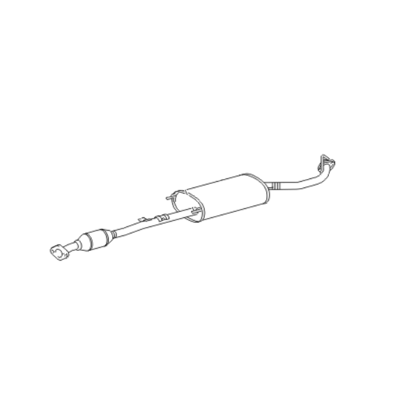 Lexus RX400h Phase 2 Centre Exhaust Section W/Catalytic Converter