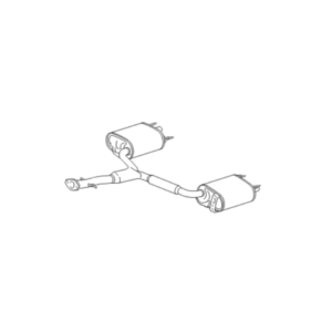 Lexus IS Phase 2 Exhaust Back Box