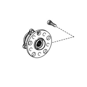 Lexus RX Phase 2 Rear Hub and Bearing Assembly