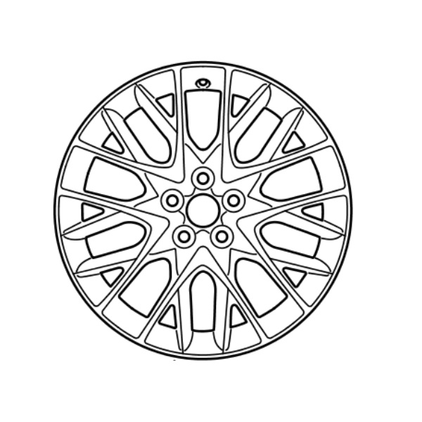 Lexus RC Phase 1 F-Sport Front Wheel