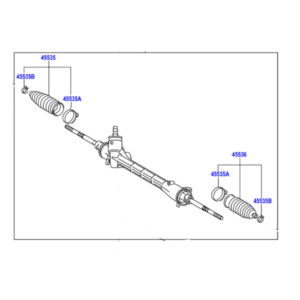 Lexus CT200h Steering Rack