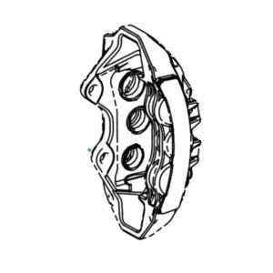 Lexus GS-F O/S Front Brake Caliper