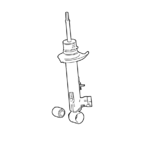 Lexus LC Phase 1 N/S/R Shock Absorber