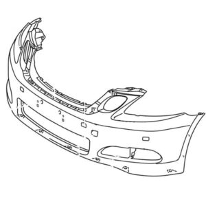 Lexus GS Phase 3 Front Bumper