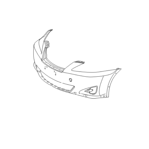 Lexus IS Phase 2 Front Bumper Cover