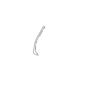 Lexus GS Phase 4 O/S Grille Chrome Moulding