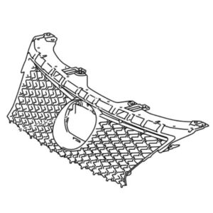 Lexus CT Phase 1 F-Sport Radiator Grille