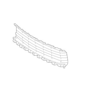 Lexus GS Phase 4 Lower Radiator Grille