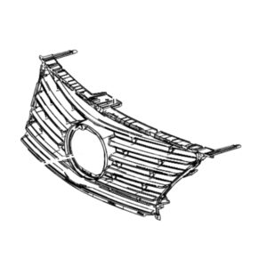 Lexus IS Phase 3 Radiator Grille