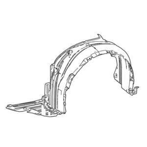 Lexus GS Phase 4 O/S Front Wheel Arch Liner