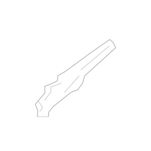 Lexus NX Phase 1 O/S Front Window Scuttle Seal