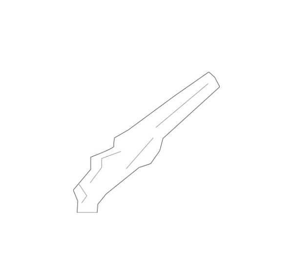 Lexus NX Phase 1 O/S Front Window Scuttle Seal