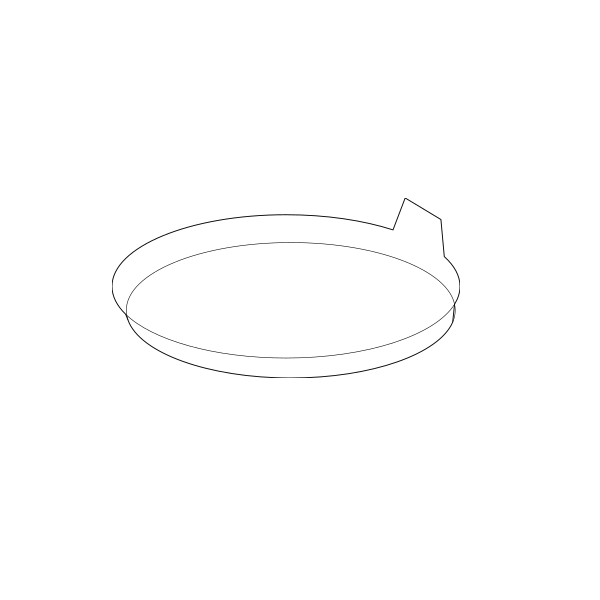 Lexus NX Phase 1 Front Cup Holder Mat