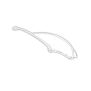 Lexus SC430 Roof Seal Rear