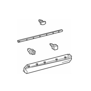 Lexus RX Phase 4 O/S Rear Door Guard Moulding