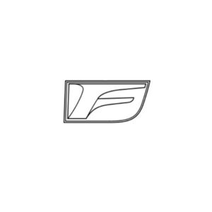 Lexus IS Phase 2 N/S Wing F-Sport Emblem