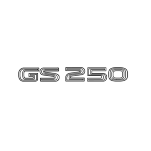 Lexus GS250 Phase 4 Boot Lid Badge