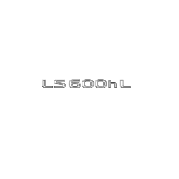 Lexus LS Phase 4 LS600hL Boot Badge