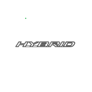 Lexus NX Phase 1 N/S Hybrid Sill Emblem