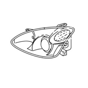 Lexus RX Phase 2 N/S Headlamp