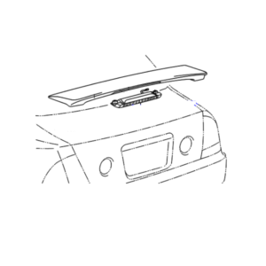 Lexus IS Phase 1 Centre Stop Lamp (W/Spoiler)