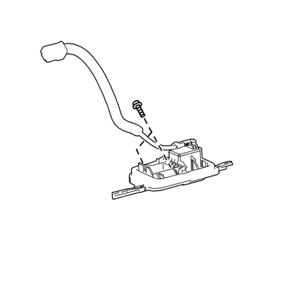 Lexus RCF Boot Release Switch — 8494524040 LRCF