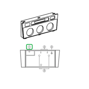 Lexus IS Phase 1 Air Conditioning Control Bulb 1