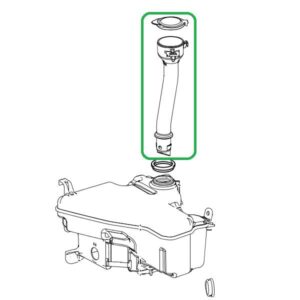Lexus IS Phase 3 Windscreen Washer Bottle Neck