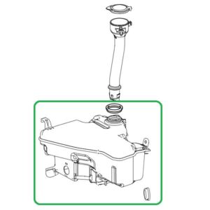 Lexus IS Phase 3 Windscreen Washer Bottle
