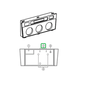 Lexus IS Phase 1 Air Conditioning Control Bulb 2
