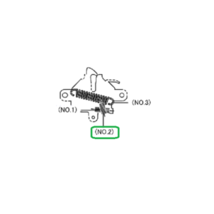 Lexus IS Phase 3 Bonnet Latch Spring No.2