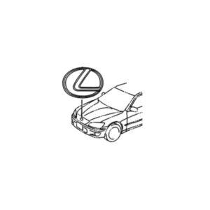 Lexus IS Phase 1 Front Grille Emblem