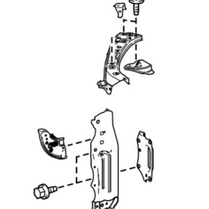 Lexus RC F Sport N/S Radiator Support Assembly