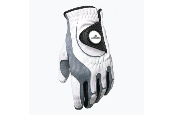 Lexus Unisex Left Handed White Golf Glove