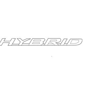 Lexus ES Phase 1 Offside Hybrid Badge