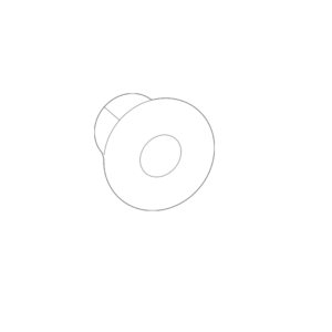 Lexus NX Phase 2 Lower Door Moulding Nut