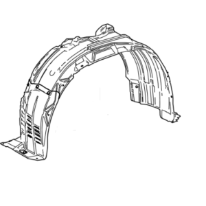 Lexus RX Phase 2 N/S Front Wheel Arch Liner