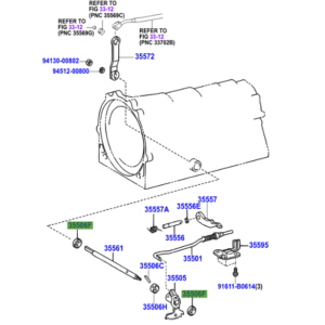 Lexus IS Phase 2 Manual Valve Lever Shaft Oil Seal