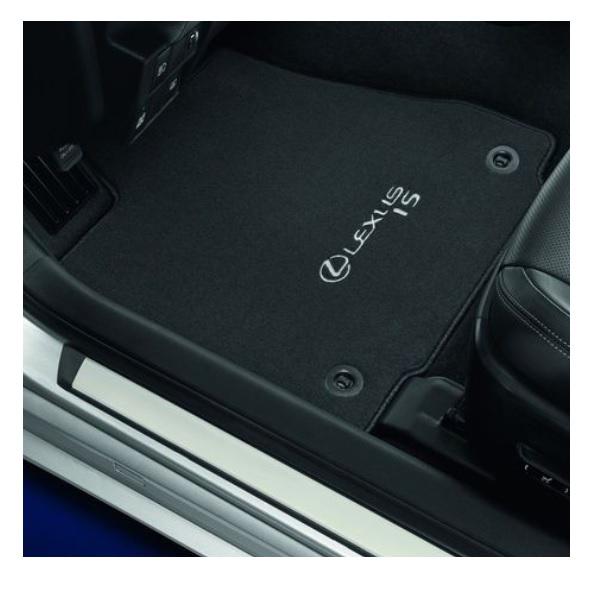 Lexus IS250 Phase 2 Black Carpet Mats Manual Transmission