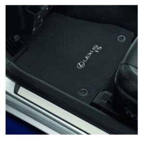 Lexus IS250 Phase 2 Black Carpet Mats Manual Transmission and Seats