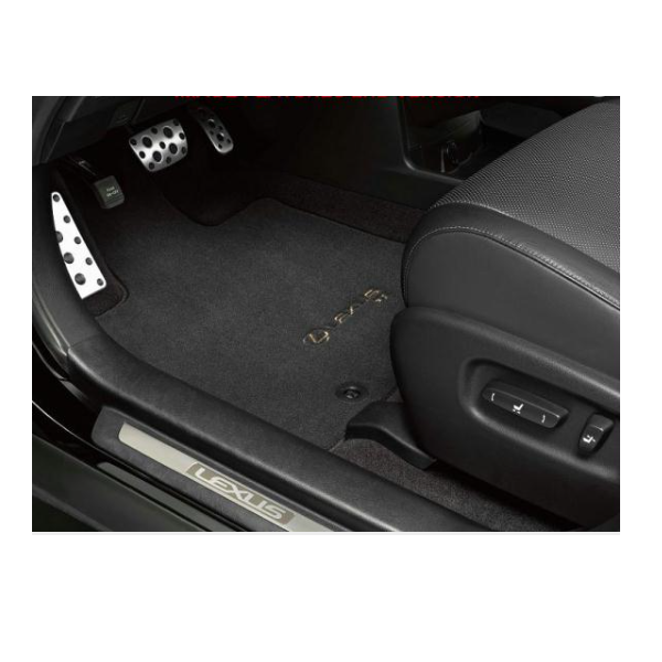 Lexus RX Phase 3 Black Textile Floor Mats 2012-2015