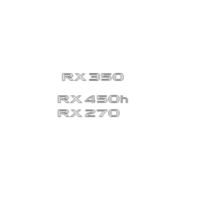 Lexus RX Phase 3 Rear Door Name Badge