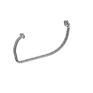 Lexus SC430 O/S Front Door Weather Strip