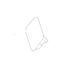 Lexus NX Phase 2 O/S Headlamp Washer Jet Cover