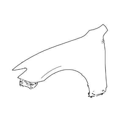 Lexus RC F Sport N/S Wing