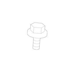 Lexus IS Phase 2 Air Cleaner Casing Bolt with Washer